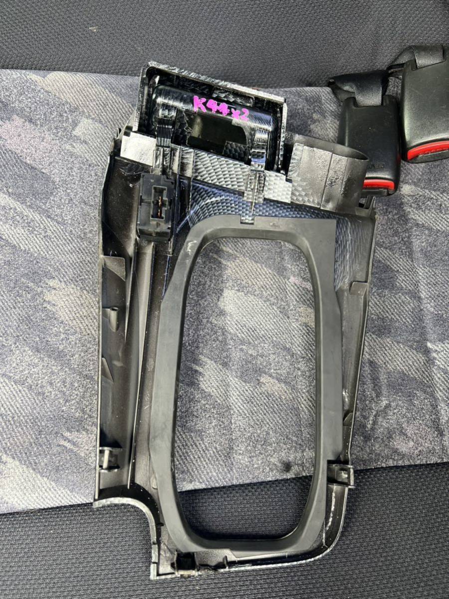 R34 ER34 ENR34 HR34 AT用シフトパネル カーボン帳(日産用)｜売買され