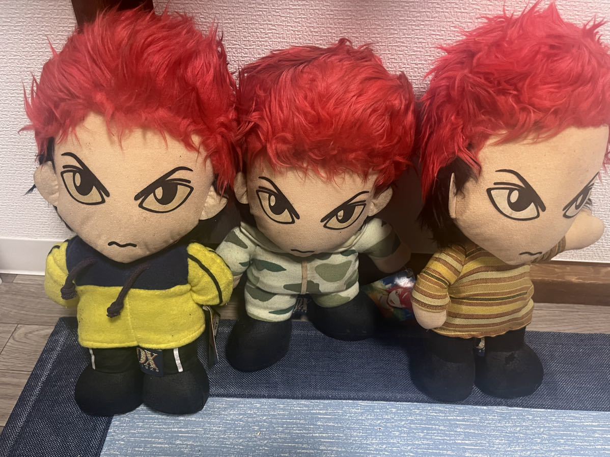 ☆X JAPAN HIDE ぬいぐるみ 9体セット☆(hide)｜売買された