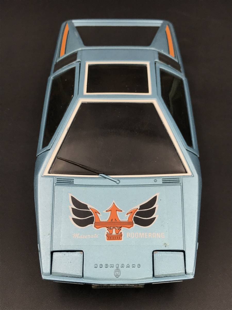 0613-03◇希少 永大グリップ ミニカー マセラティーブーメラン
