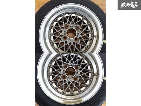 GALLOP レーシング メッシュ ホイール 14インチ 6.5J +8 PCD114.3 4穴 