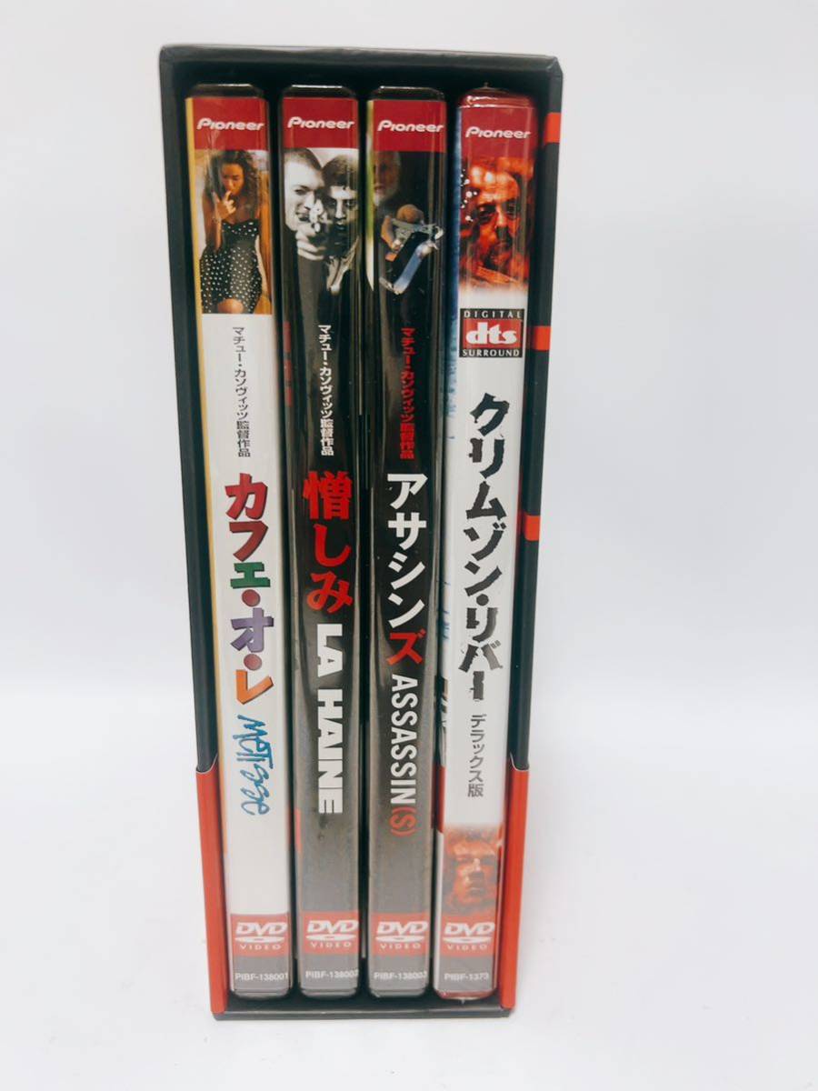 マチュー・カソヴィッツ DVDコレクション　初回限定生産　3枚組 マチュー・カソヴィッツ DVDコレクション DVD ご覧頂きありがとう