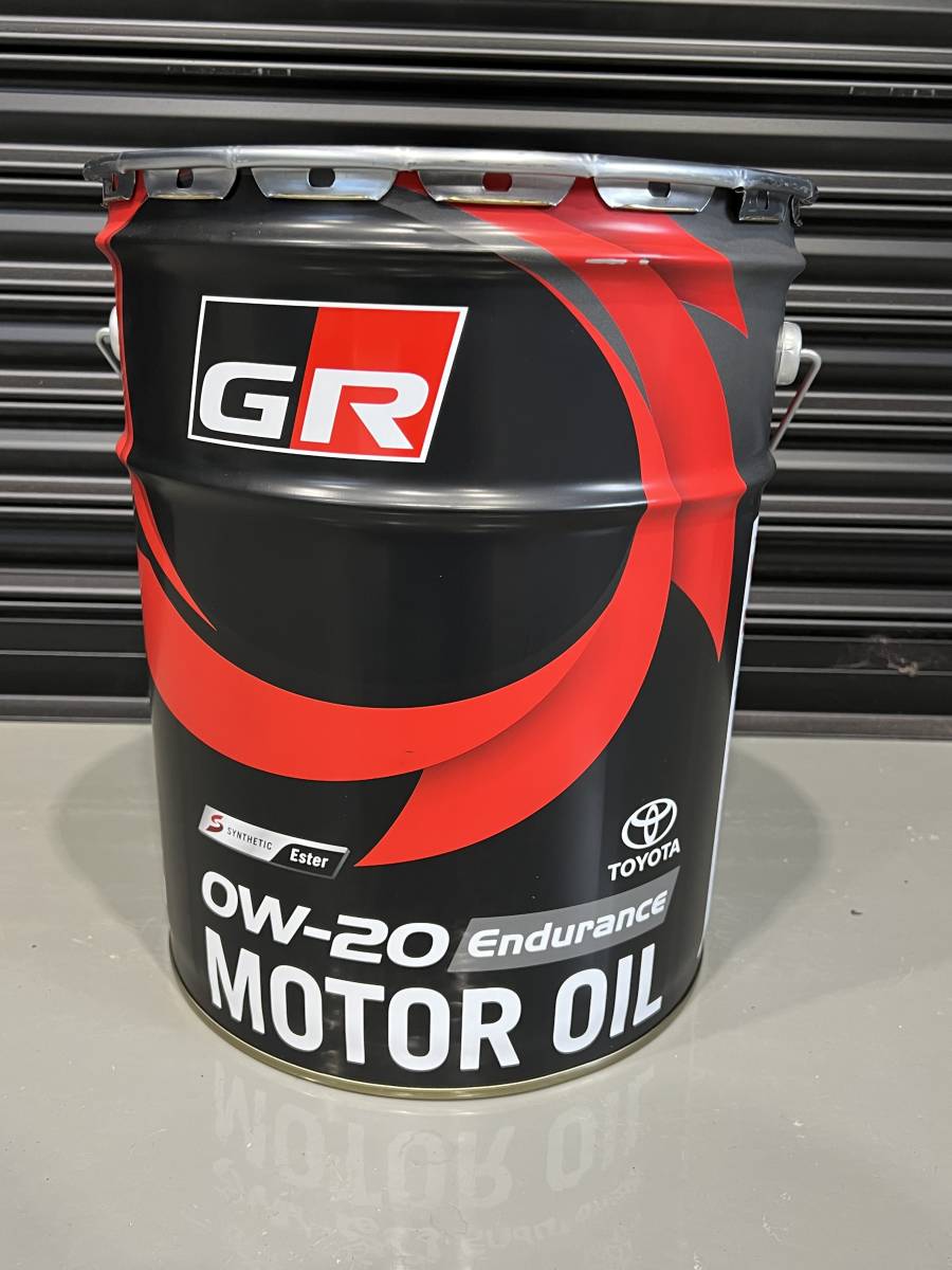 20L】 GR MOTOR OIL Endurance 0W20 20L×1缶 TOYOTA GAZOO Racing