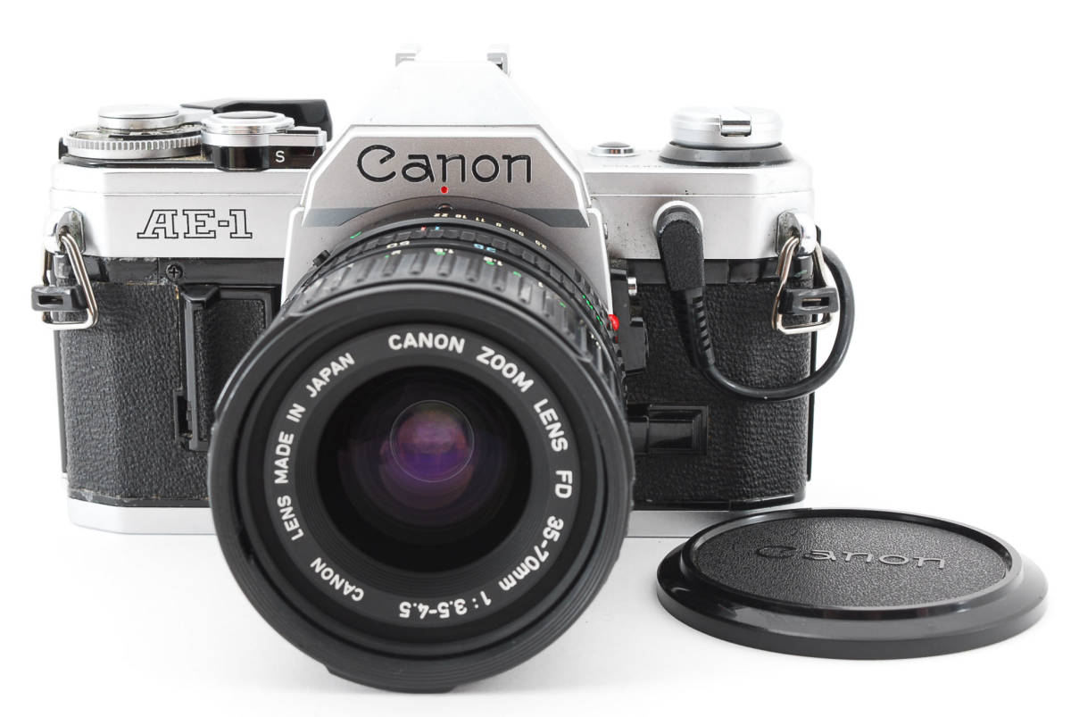 ★大人気★Canon キヤノン AE-1 + NEW FD 35-70mm F3.5-4.5 レンズセット#7574 1924509