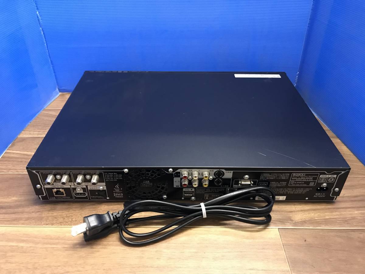 BDZ-RX100 | SONY 動作品☆18-074 ☆ソニー ブルーレイ SONY ソニー