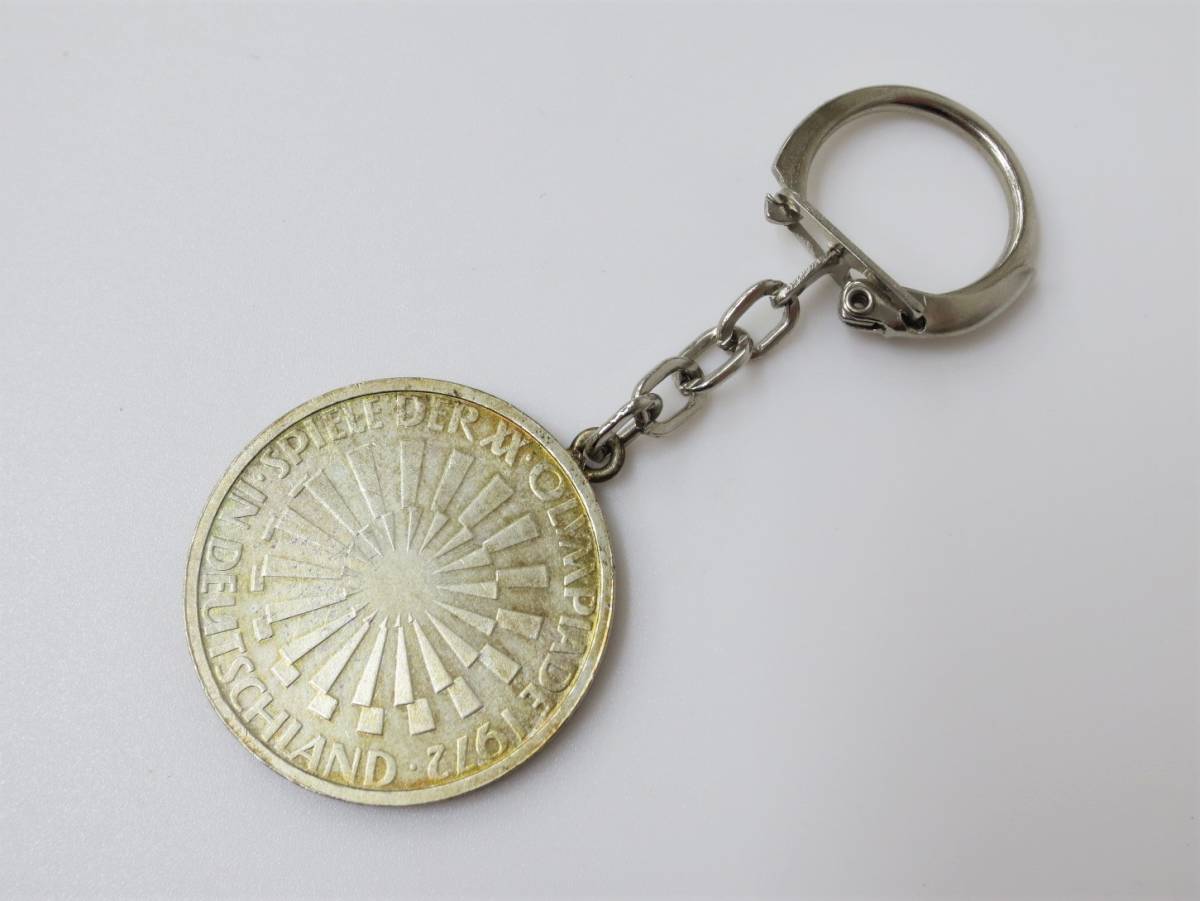 6-109 1972年 ミュンヘンオリンピック記念 10マルク銀貨 コイン