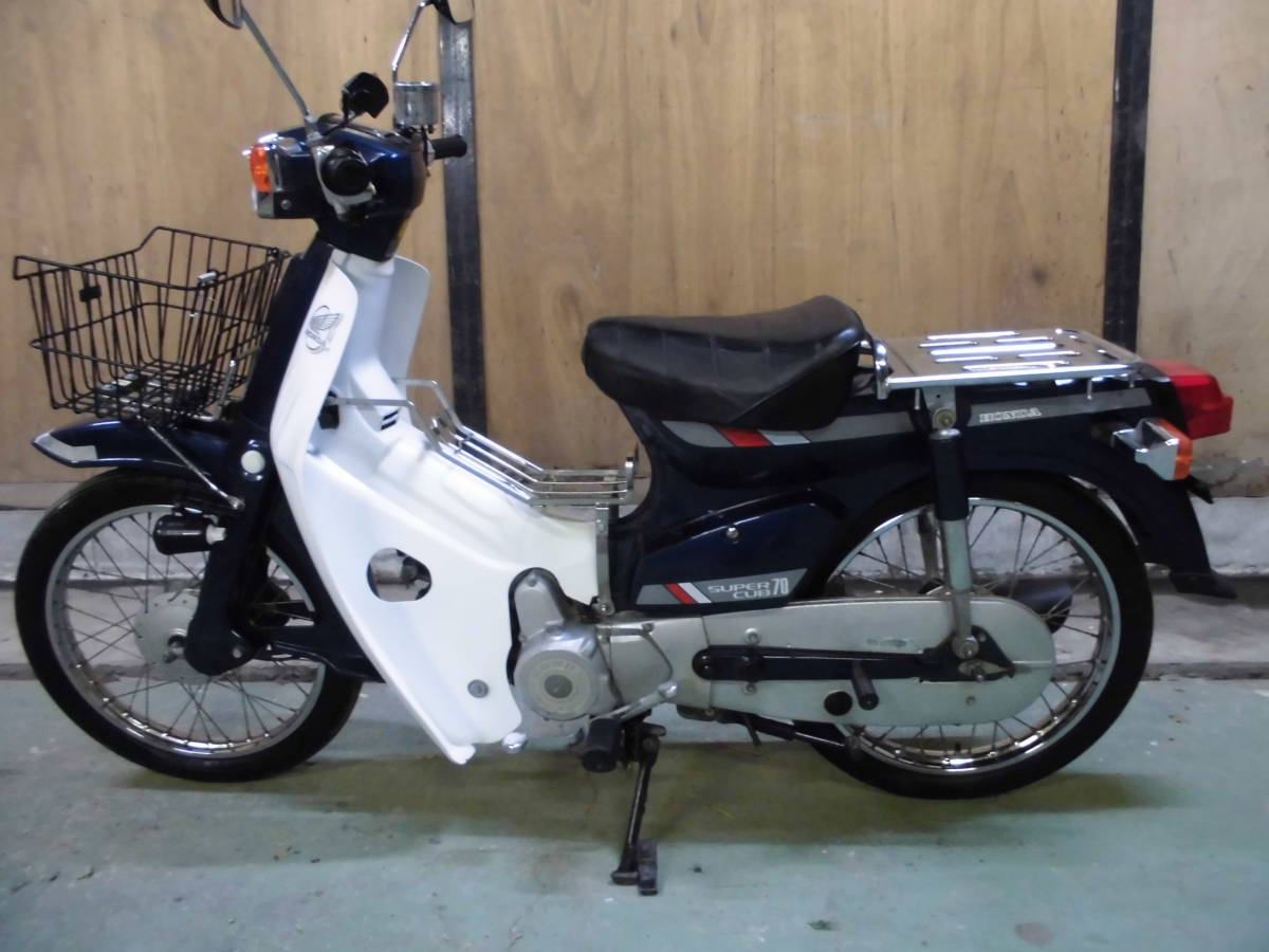 ホンダ　カブ７０　カスタム　セル、タコメーター付き　カブ９０　千葉市～格安発送あり。