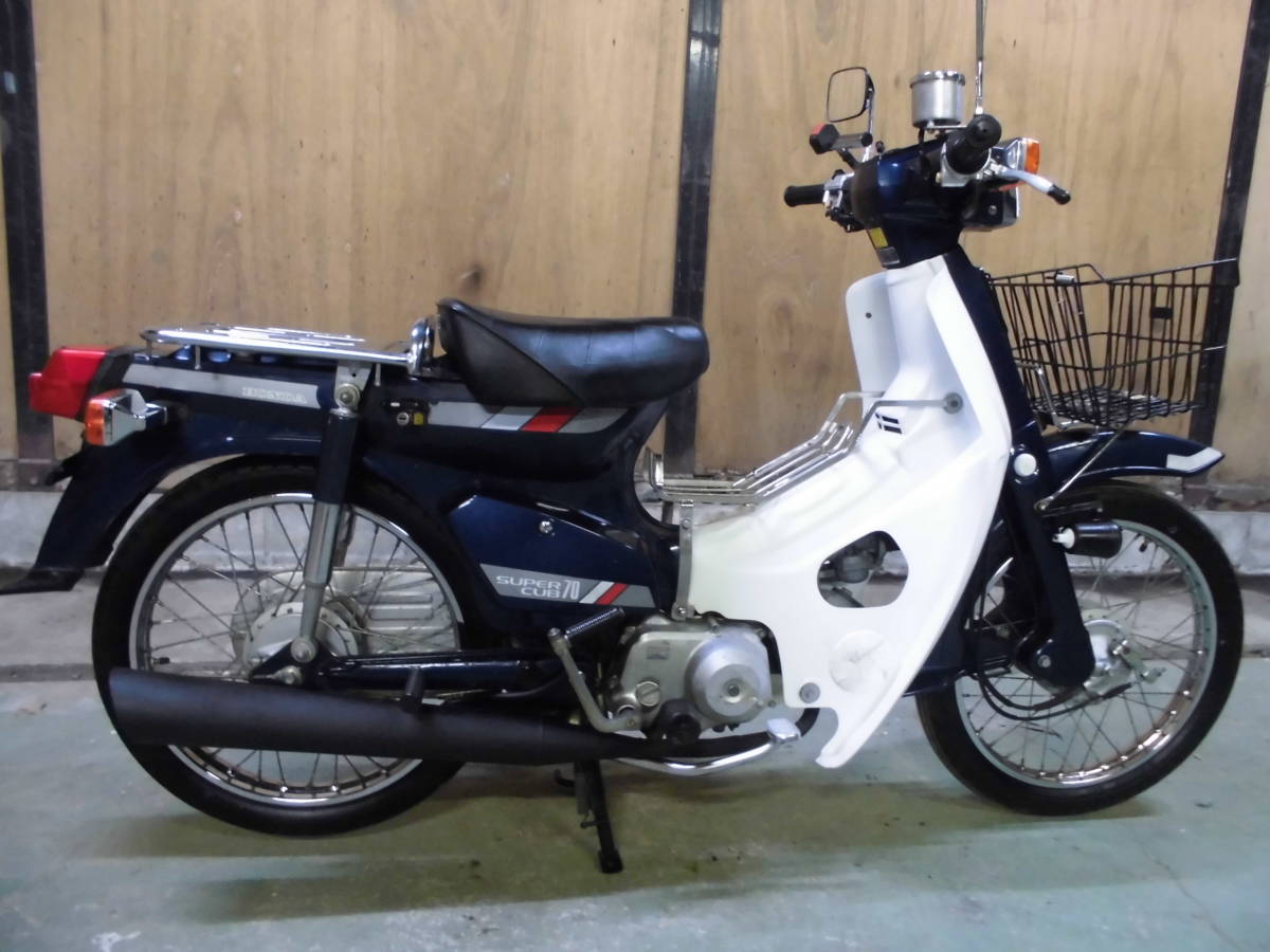 ホンダ　カブ７０　カスタム　セル、タコメーター付き　カブ９０　千葉市～格安発送あり。