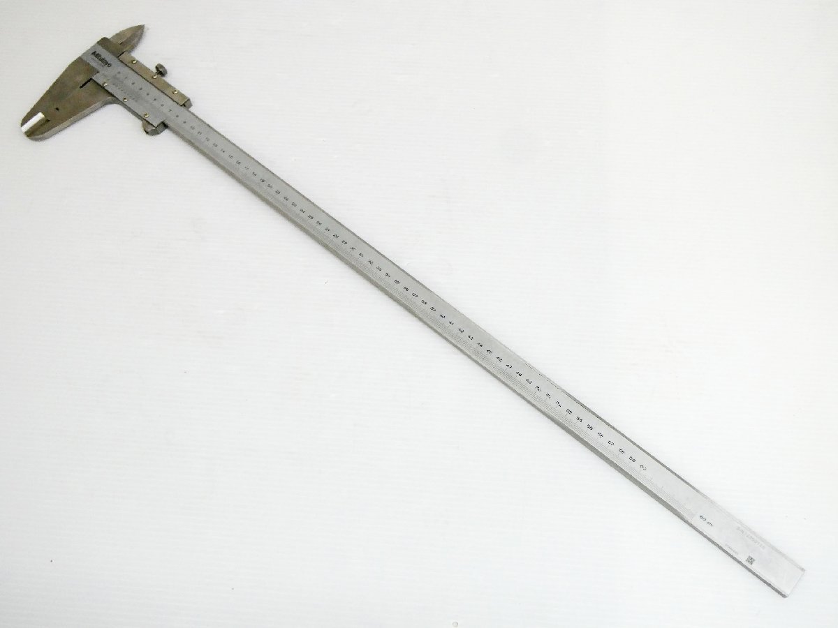 ○ Mitutoyo ミツトヨ 長尺 ノギス 60cm 600mm 測定器 530-501 VERNIER