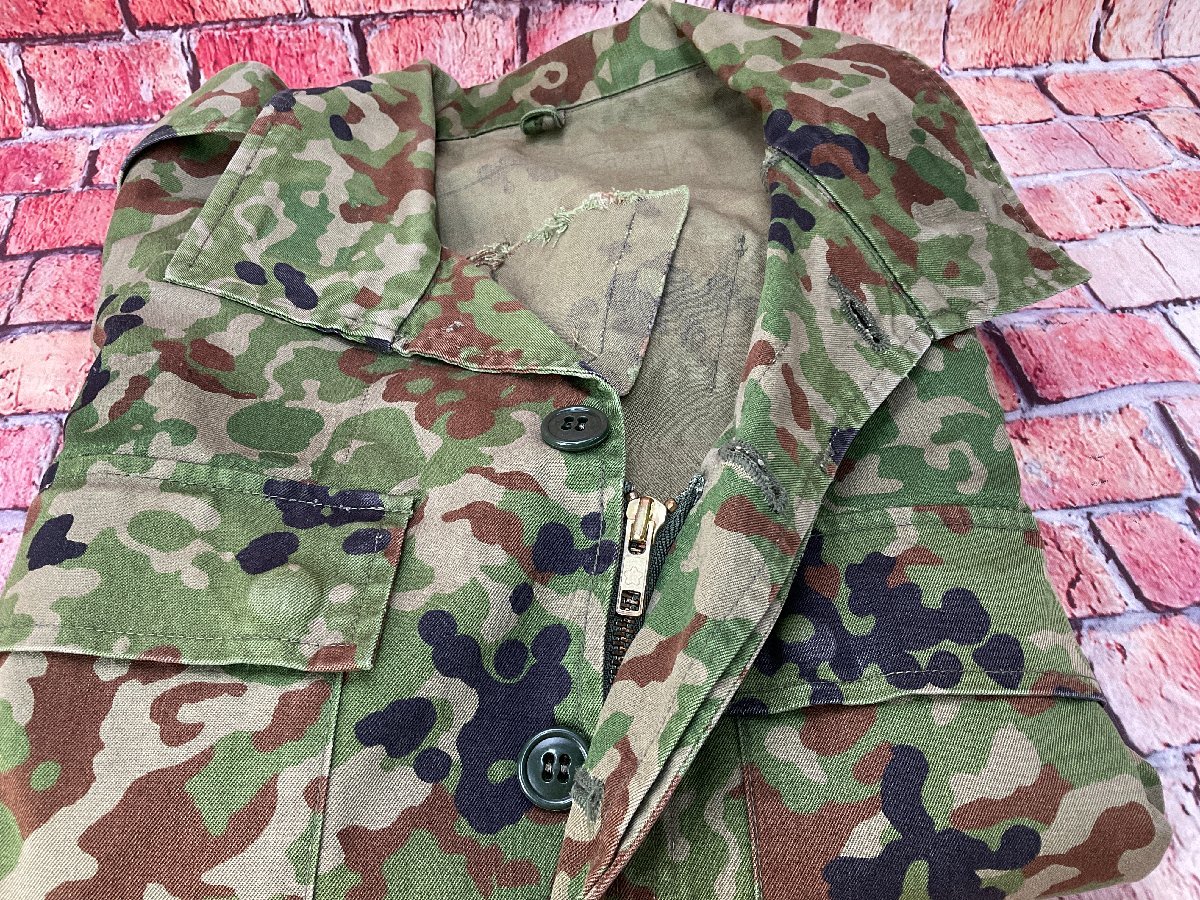 陸上自衛隊 空挺迷彩服3形 3B ベルト付 作業服 戦闘服(戦闘服)｜売買