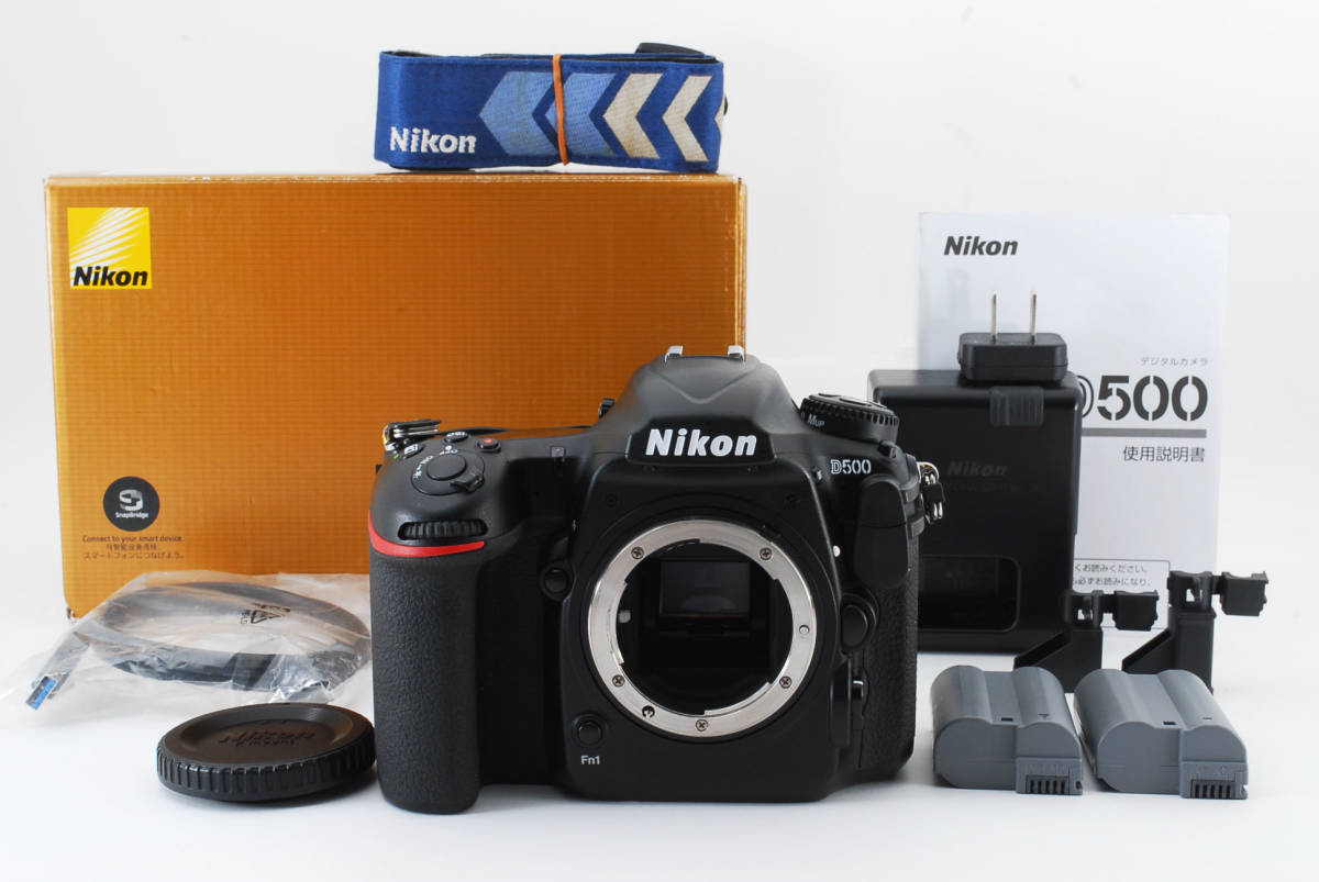 美品】ニコン Nikon D500 ボディ 元箱 D500 ニコン ボディ #03781a 元