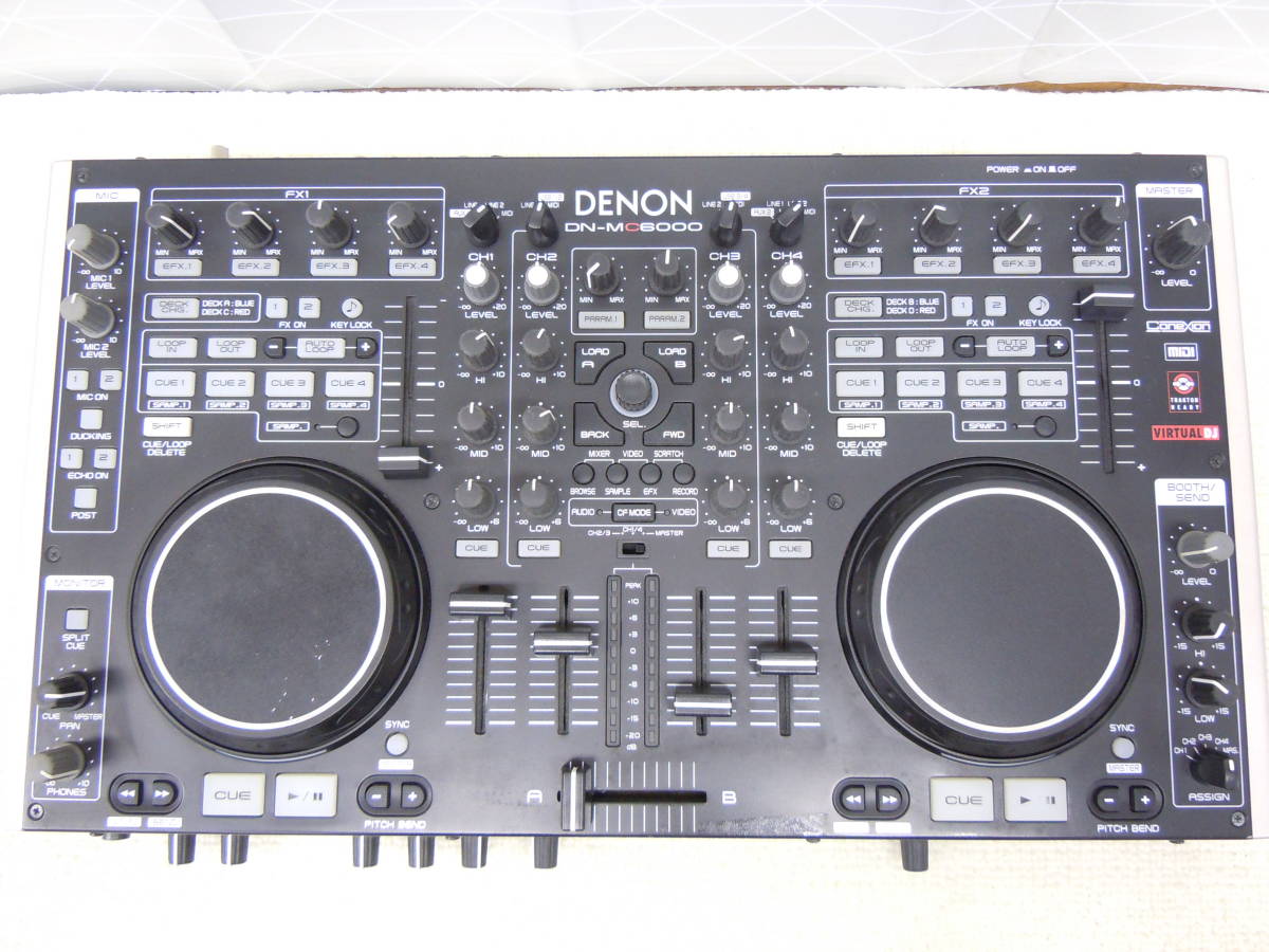と440 ジャンク DENON DJ PCDJコントローラー プロフェッショナル 