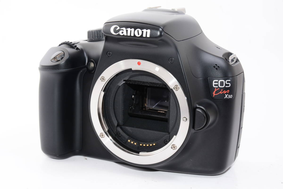 外観特上級】Canon デジタル一眼レフカメラ EOS Kiss X50 ボディ