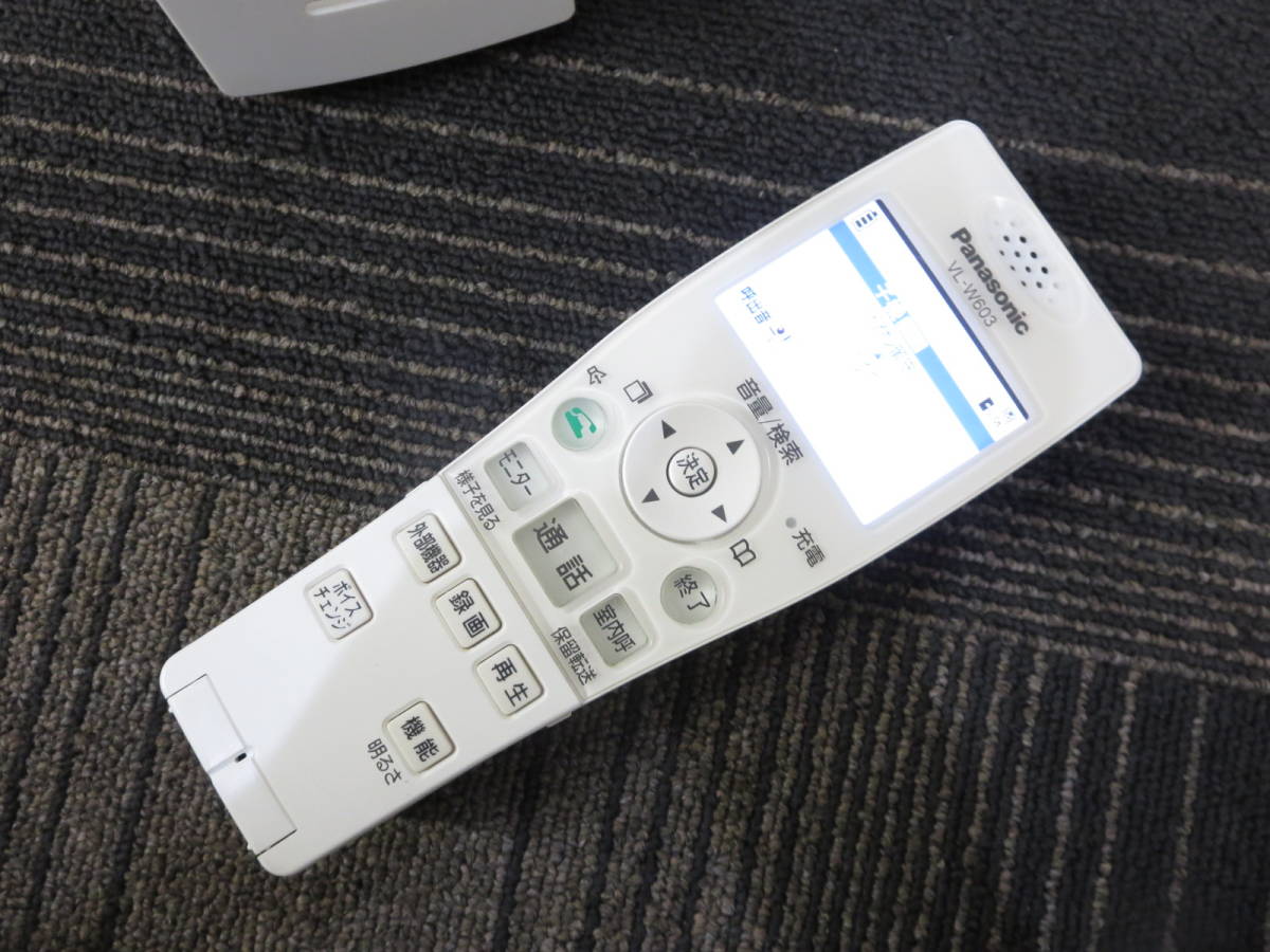 Panasonic VL-W603 充電器セット 動作確認済み パナソニック Panasonic VL-W603 充電器セット 動作確認済み パナソニック