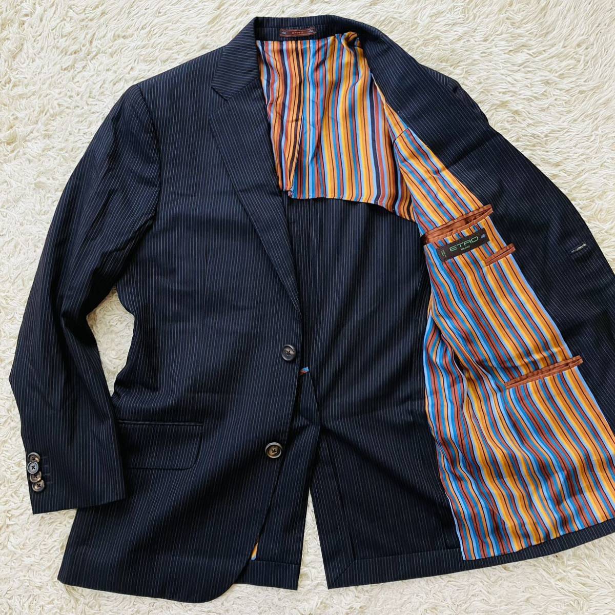 エトロ 『圧倒的高級感』 ETRO テーラードジャケット 春夏 