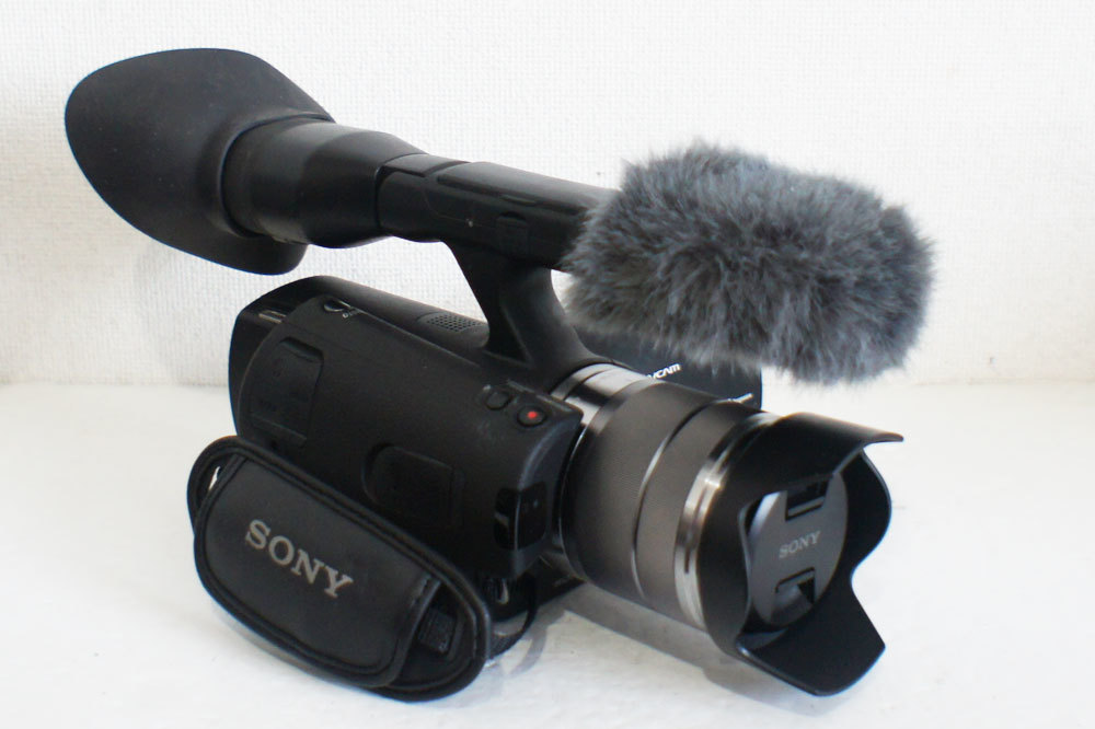 1円 Sony NEX-VG20 シネマカメラ フルハイビジョン60P E 18-55mmレンズ 