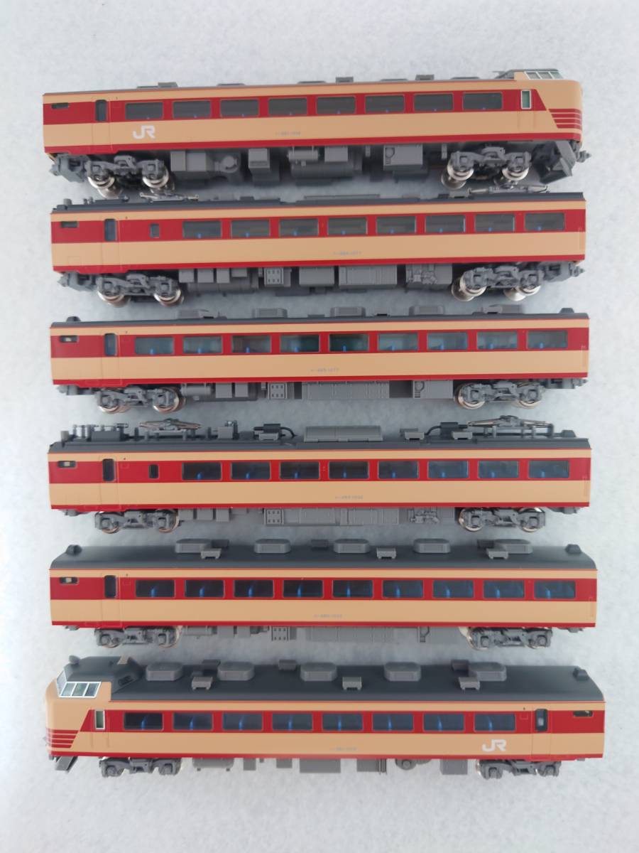 TOMIX 98961 限定品 JR 485系特急電車（仙台車両センター・A1・A2編成