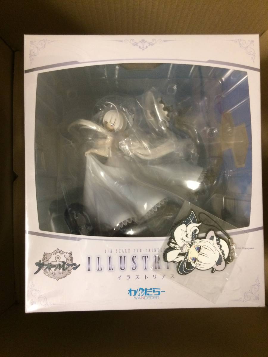 未開封 わんだらー アズールレーン イラストリアス 駿河屋限定ラバーストラップ付