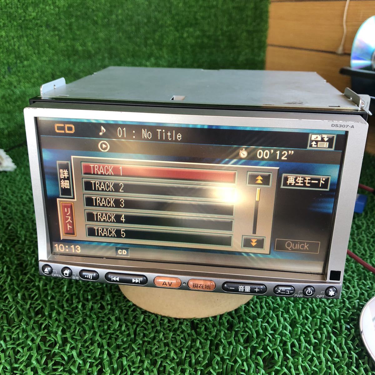 日産純正カーナビSANYO DS307-A DVDナビ ワンセグ内臓