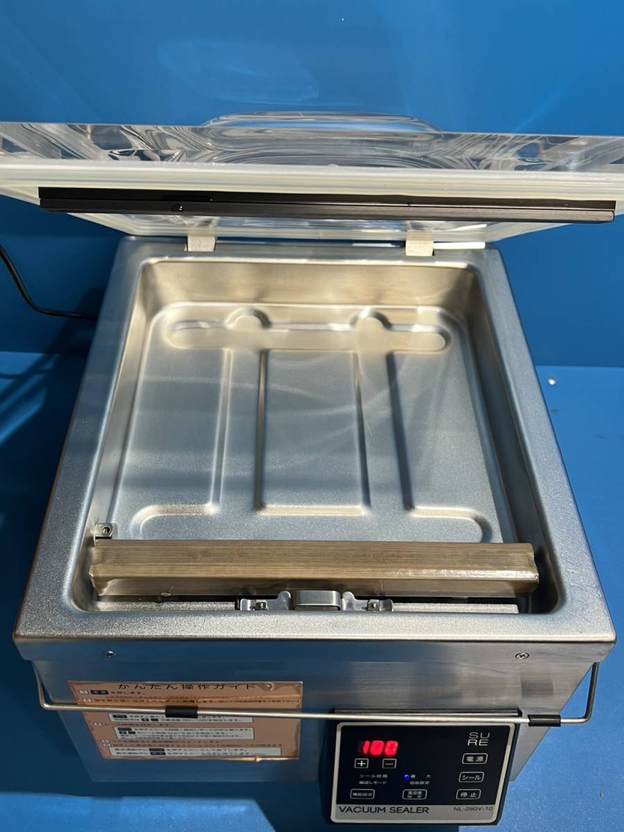 石崎電気製作所 シュアー小型真空包装機 NL-280V-10 | シーラー