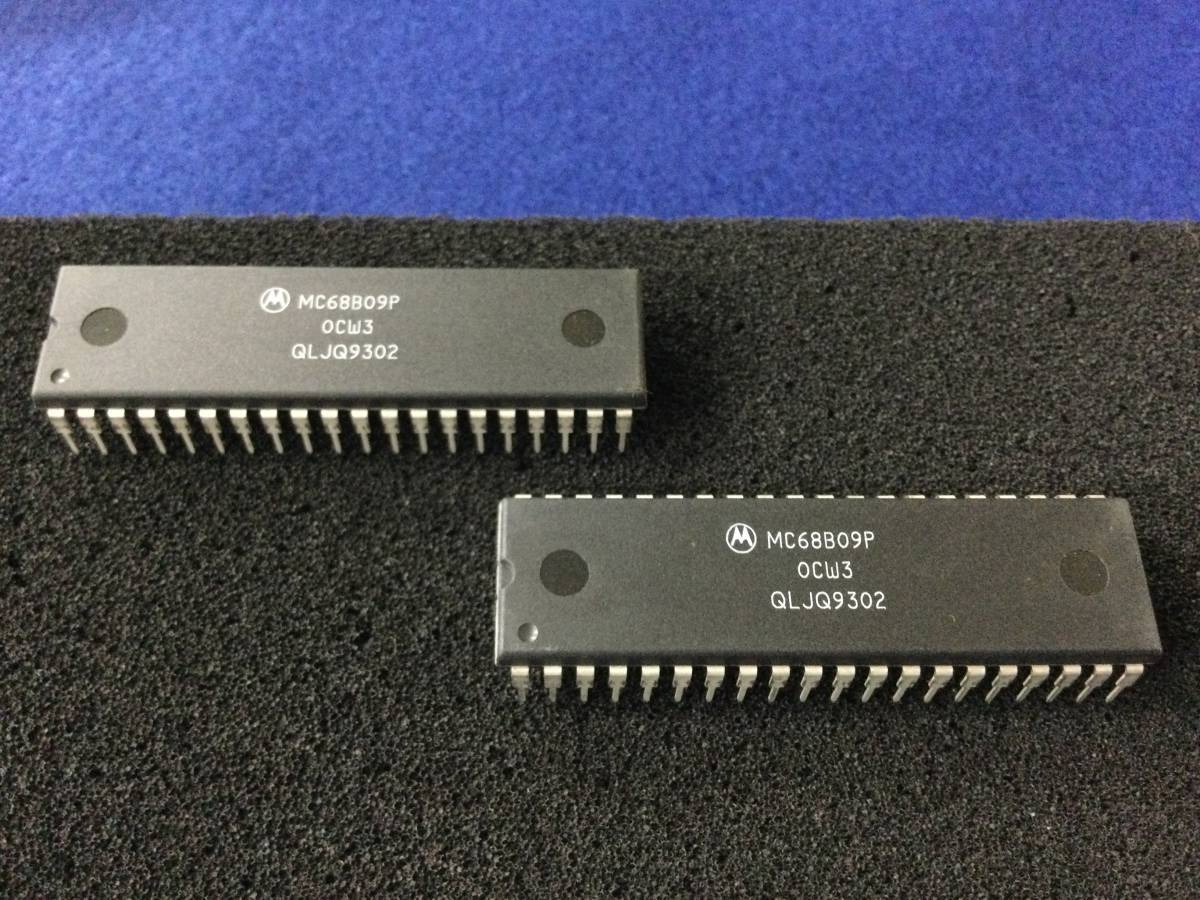 MC68B09P 即送 モトローラ 8-Bit マイクロプロセッサー FM-77 Oberheim 