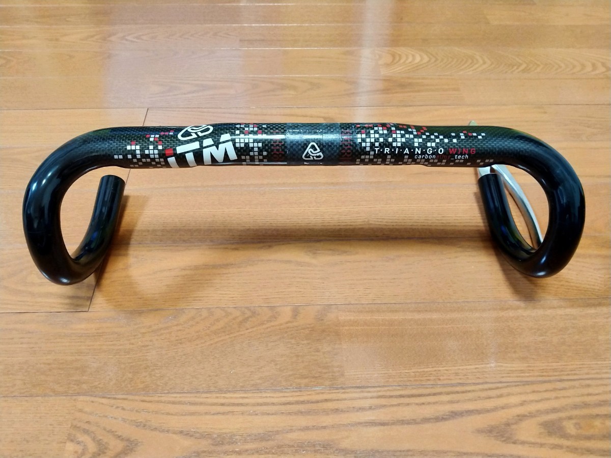 ITM　ホワイトカーボン　ステム＆ハンドル 激レア！幻のITM、カーボンハンドル1本限定でアサゾーにあります