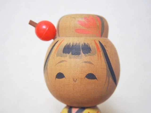創作こけし 光宝 伊豆の踊り子 石廊崎 高さ20cm/近代こけし/伝統