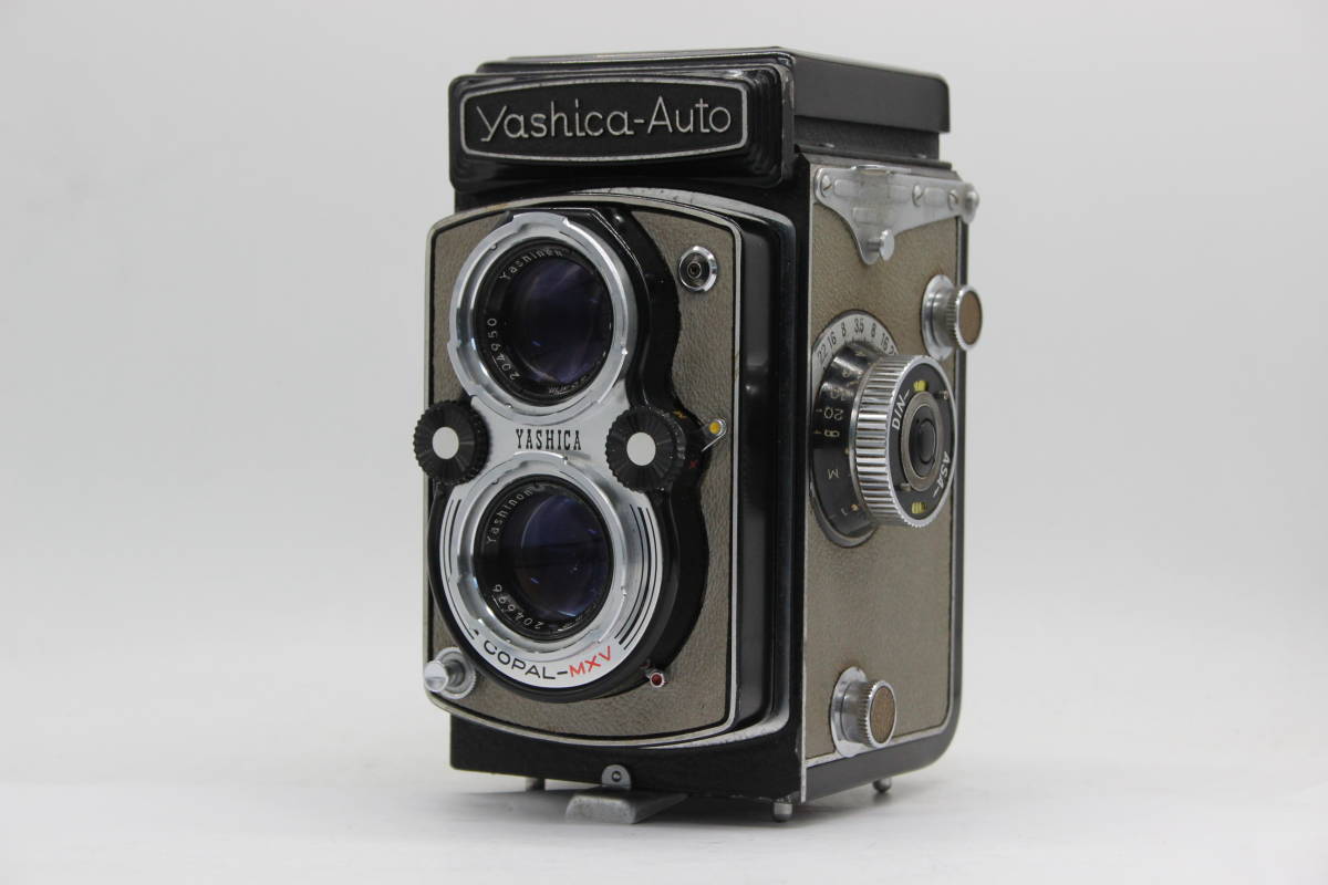 返品保証】 ヤシカ Yashica-Auto Yashinon 80mm F3.5 二眼カメラ C7141