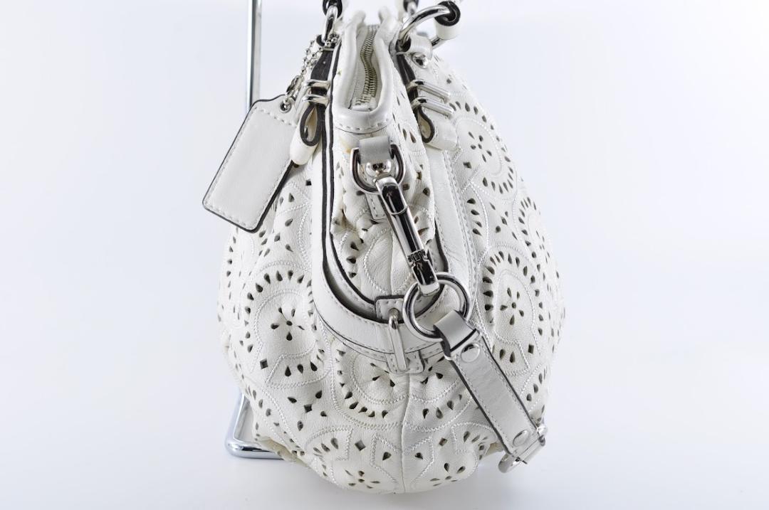 COACH コーチ マディソン パンチング ハンドバッグ ショルダーバッグ 