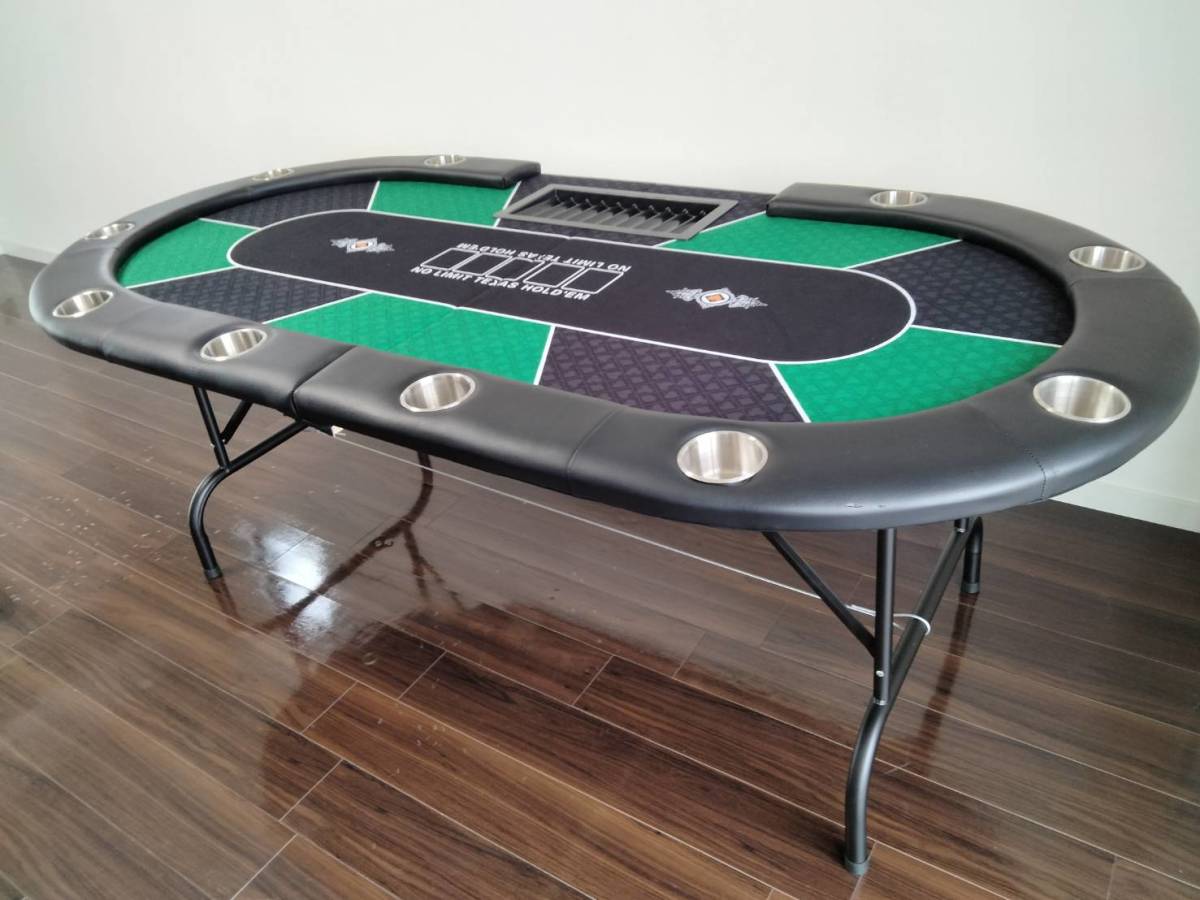 ☆大阪 引取限定 ポーカー テーブル 折りたたみ式 カジノ ゲーム！直 取り扱い製品 | カジノテーブル