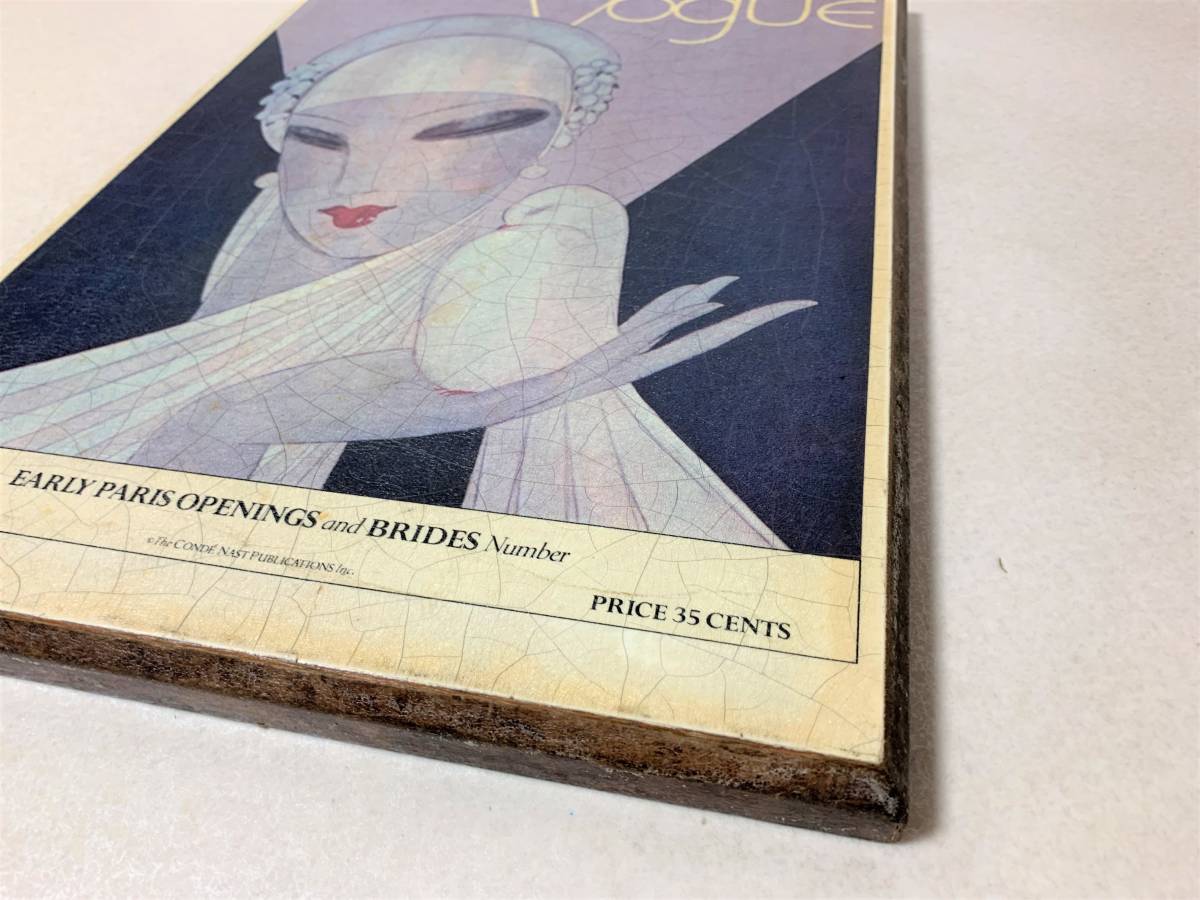 VOGUE 壁掛け カバーアート ヴォーグ パネル インテリア ヴィンテージ