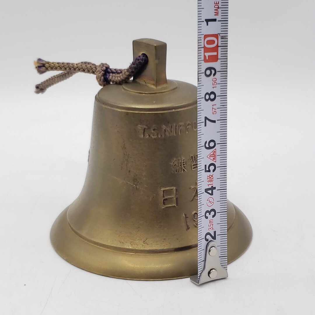 日本丸 鐘 マリンベル 1930 米国建国200年祭 参加記念品 高さ約10cm