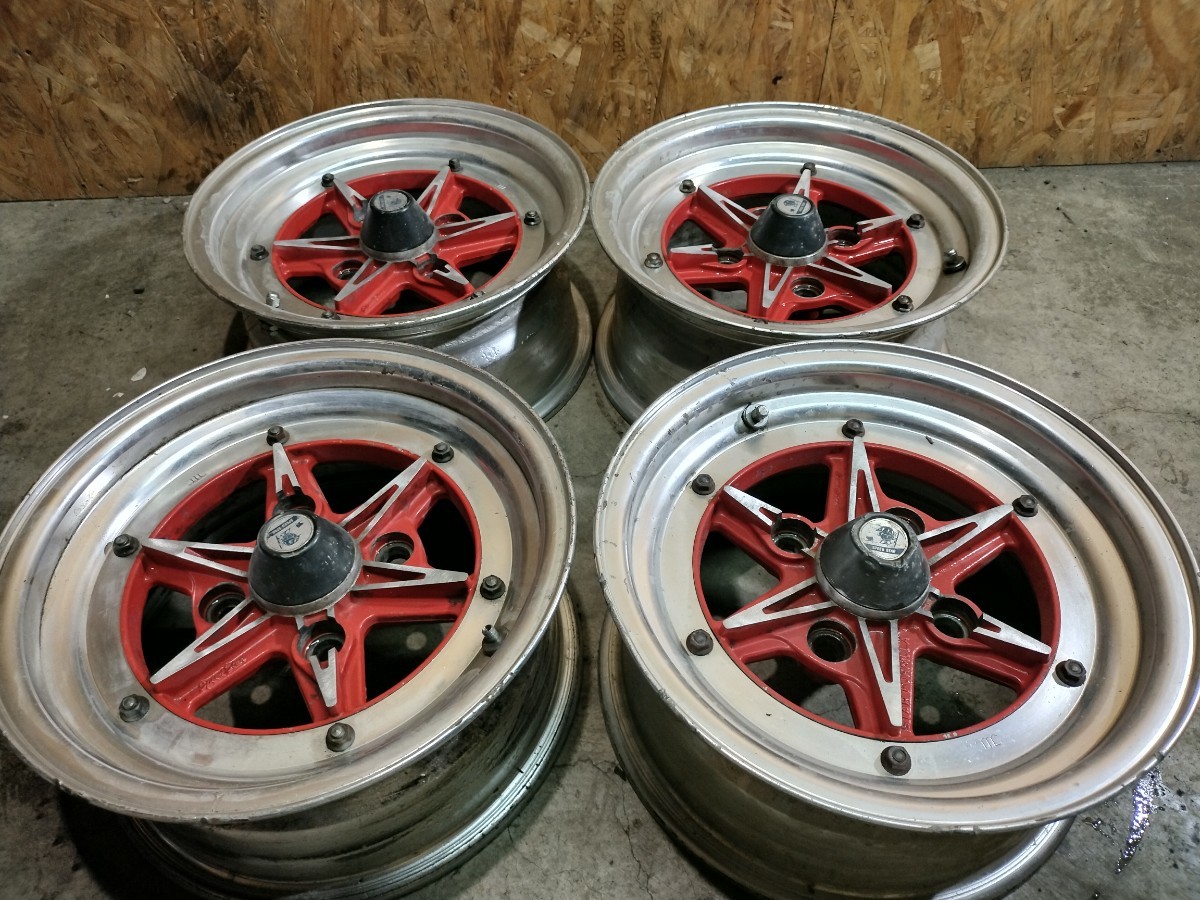 SSR スターフォーミュラー 当時物 13.6J PCD114.3/4H offset+22 旧車 