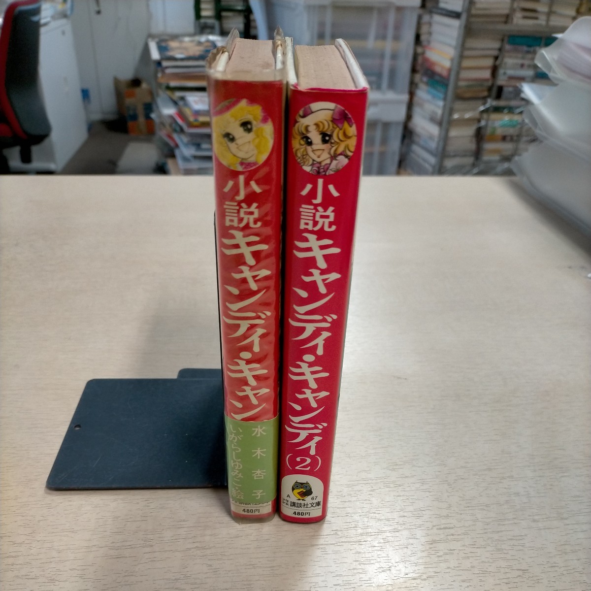 初版揃 小説キャンディ・キャンディ 1.2巻まとめて 水木杏子 