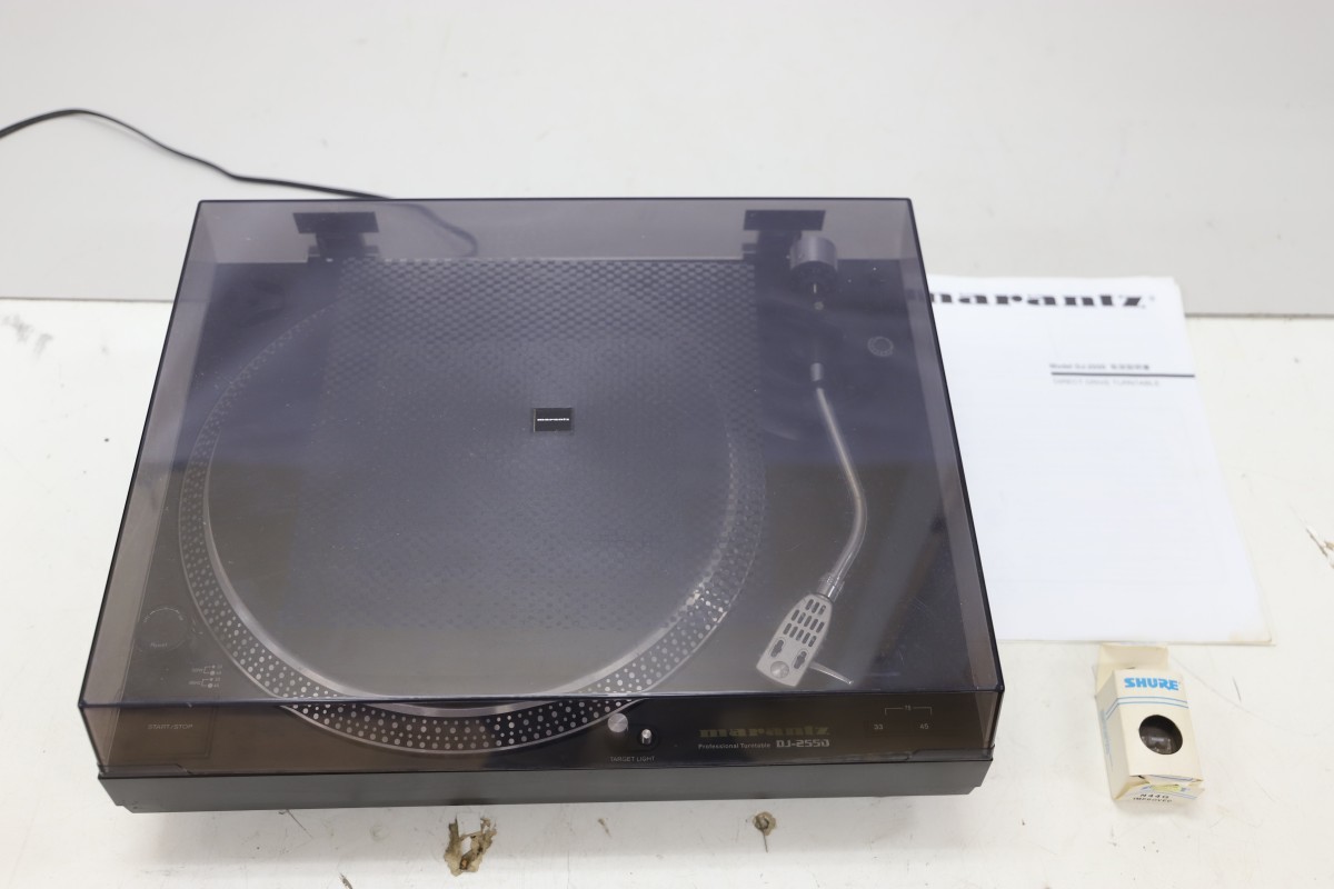 定番，本物保証 marantz/マランツ DJ-2550 ターンテーブル / SHURE/シュアー M44G/N44G カートリッジ C9690(その他)｜売買されたオークション情報、yahooの商品情報をアーカイブ公開 - オークファン その他