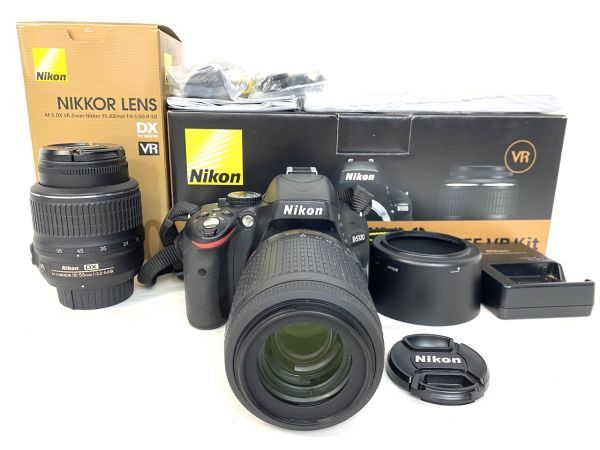 Nikon デジタル一眼レフカメラ D5200 18-55mm F3.5-5.6G/55-300mm F4.5