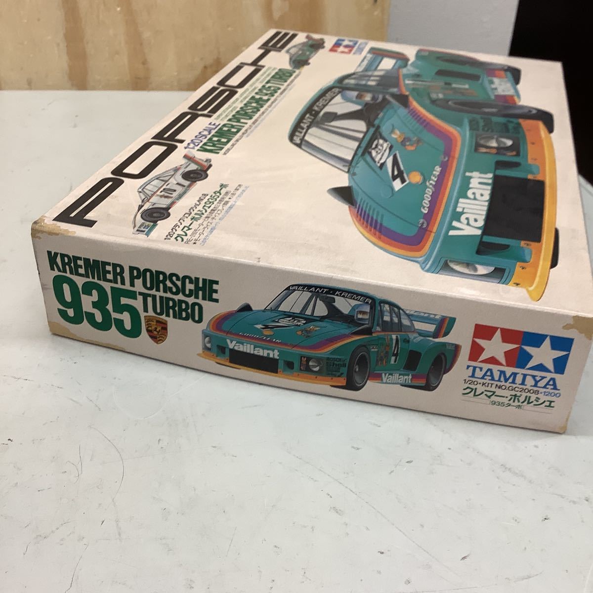 ⑥ TAMIYA タミヤ クレマー ポルシェ 935 ターボ 1/20 未組立 長期保管