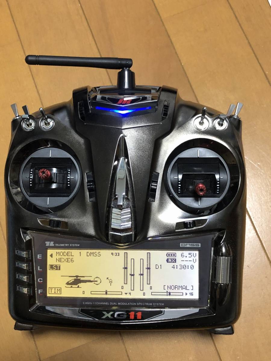 JRプロポ NEX E6 550 キャノピー2個付 アンプ・モーター付き 中古 完動