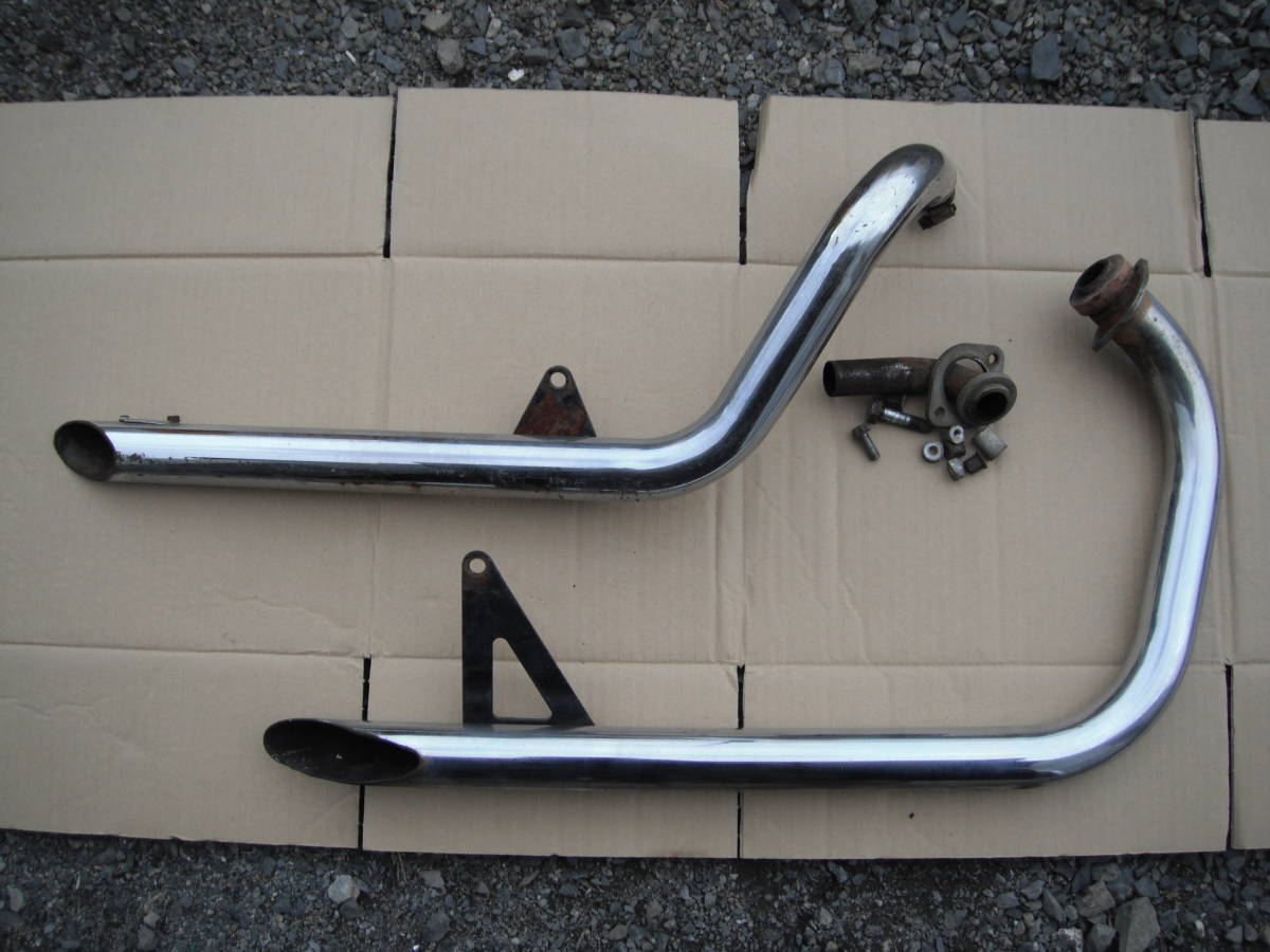 SATU390 ビラーゴ 250 3DM-0843** 社外マフラー　ジャンク扱いで　XV250 3DMF 同梱OK ヤマハ