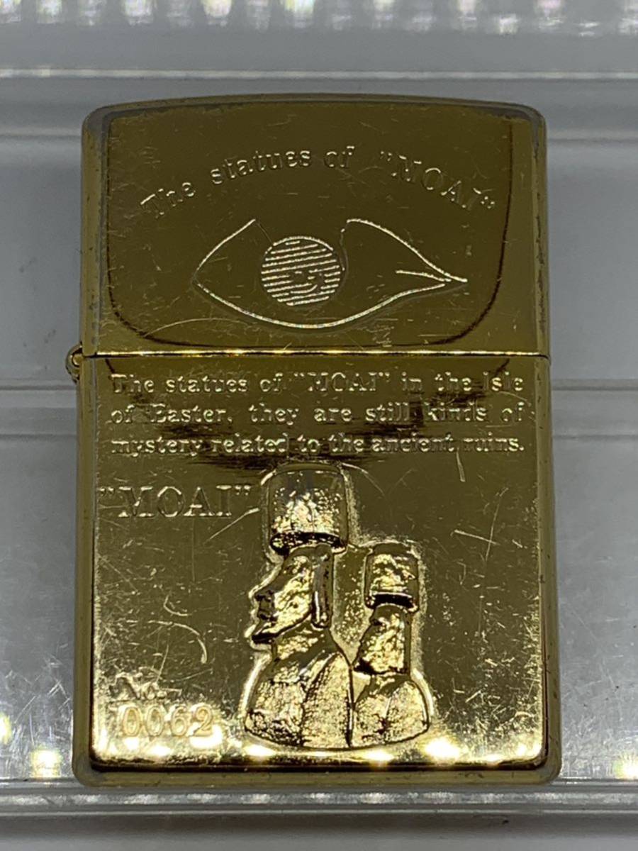 ZIPPO 1996年製モアイlimited Edition限定品ジッポライター
