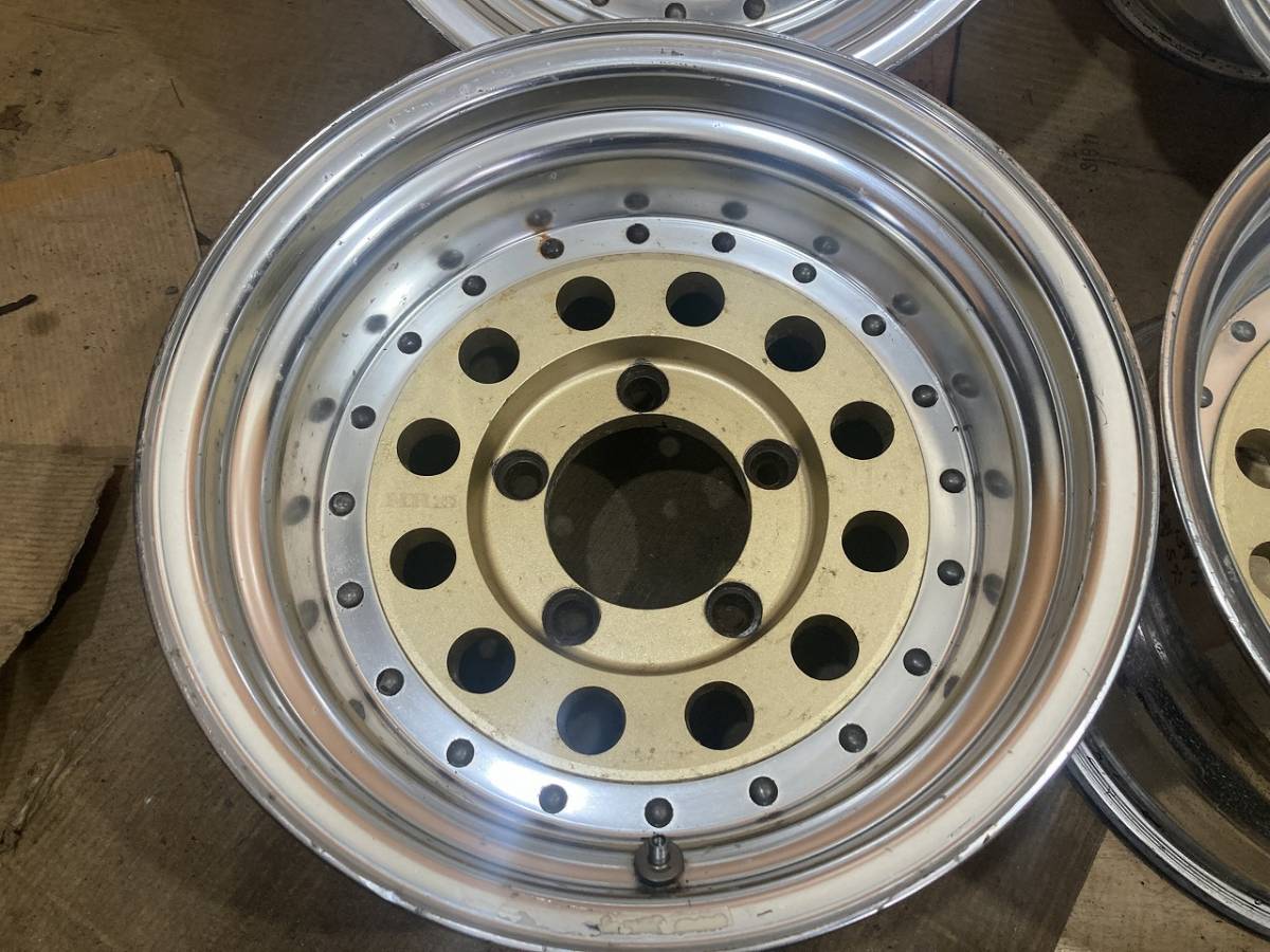ENKEI エンケイ ハリケーン レーシング HR385 15×8J 5穴 PCD139.7 