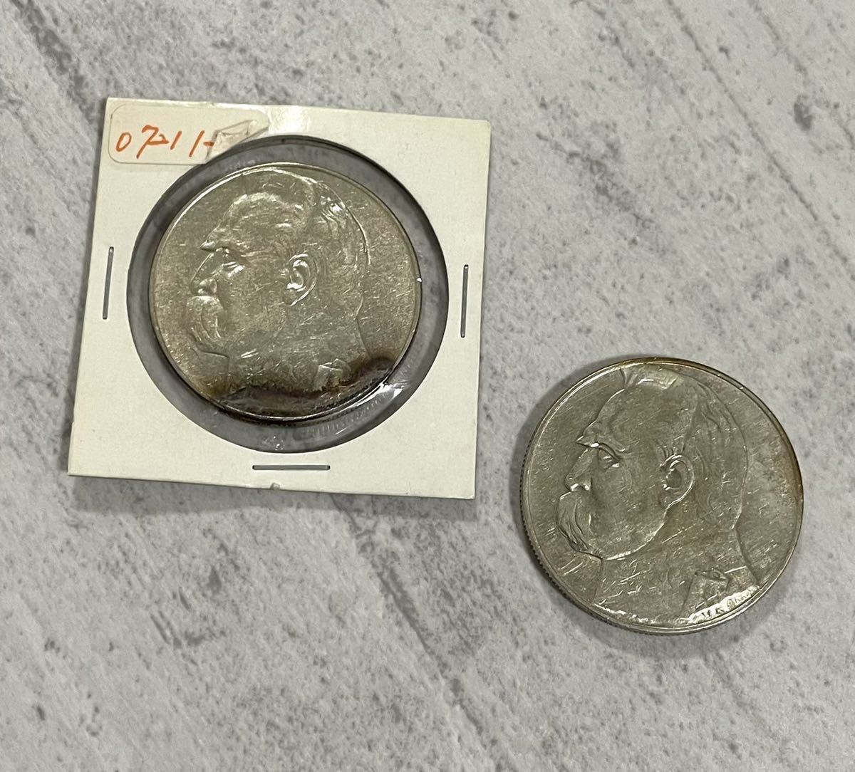 1936年ポーランドユゼフ・ピウスツキ 10ズロチ記念銀貨 ハイグレード Etsy ユゼフ・ピウスツキ、有名なポーランド人、限定版、ArtDog ユゼフ