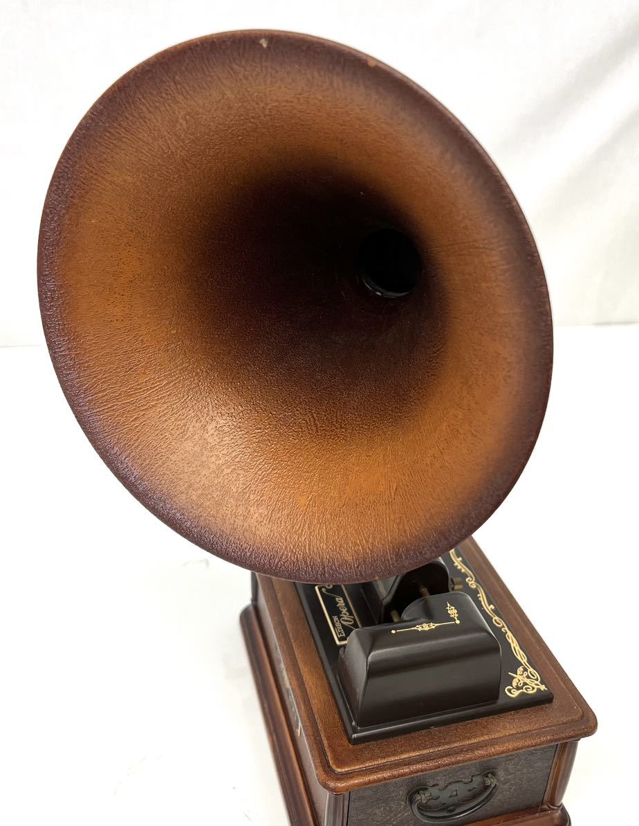 BK◇ 動作OK Edison Opera Technics ミュージックボックス 蓄音機