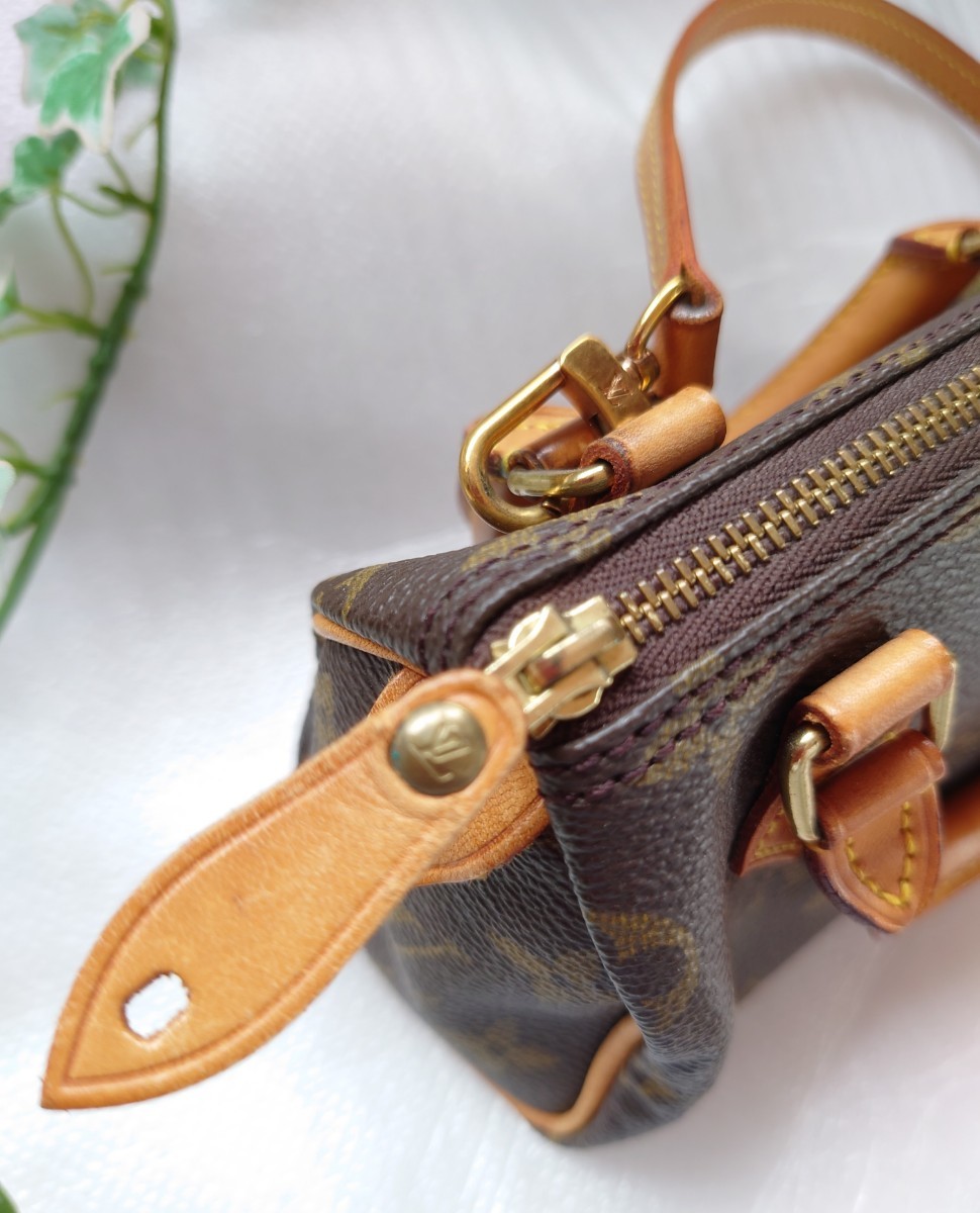 ルイヴィトン LOUISVUITTON モノグラム ミニスピーディ 2way ミニ 