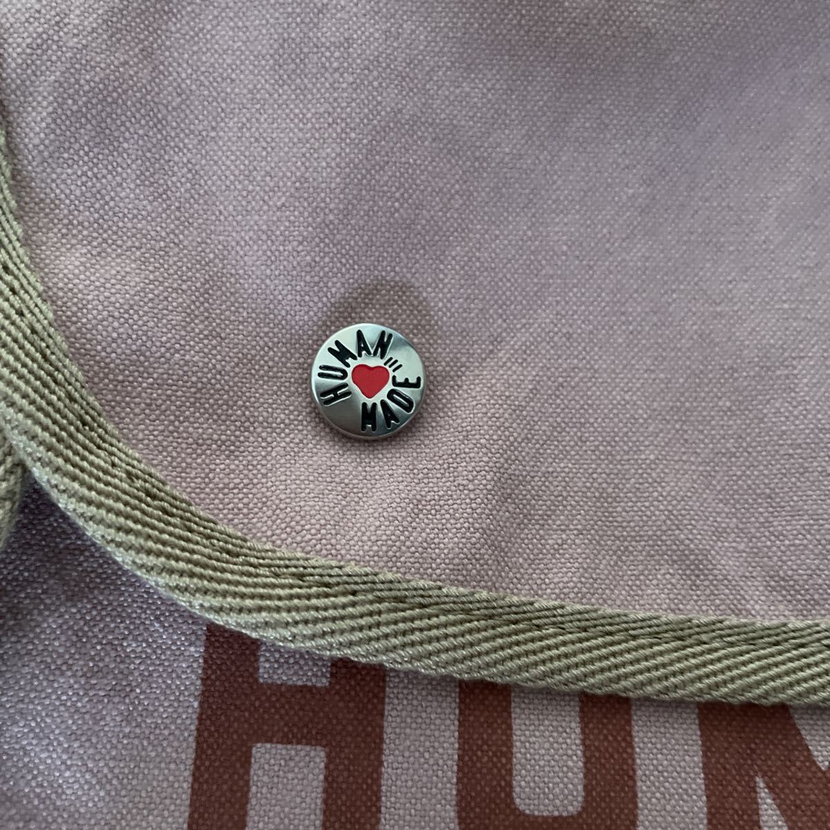 HUMAN MADE ピンク ショルダーバッグ Sizeフリー HUMAN MADE 【定価