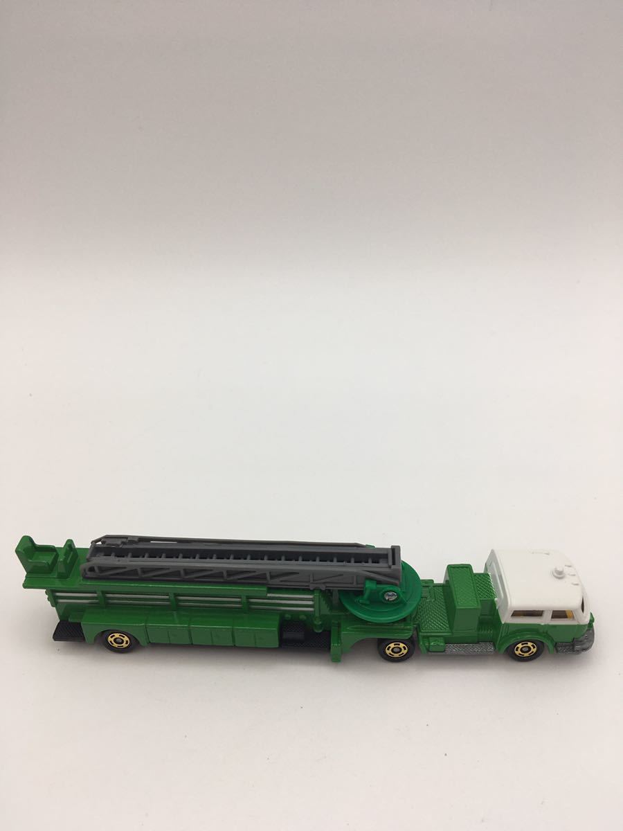 ロングトミカ アメリカン ハシゴ消防車(日本製) 1／110 ハシゴ消防車
