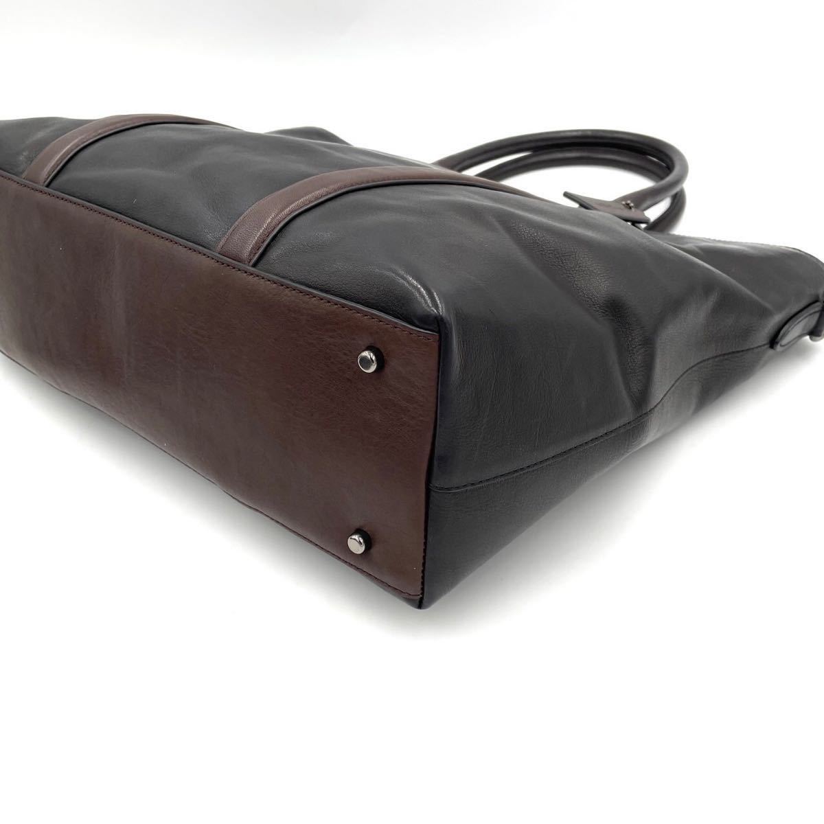 美品○COACH コーチ 2way トートバッグ ビジネスバッグ ブリーフケース 