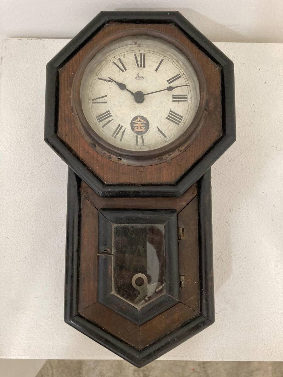 入荷・ネット販売開始！Meiji（明治時計）製 8日巻 レトロ柱時計