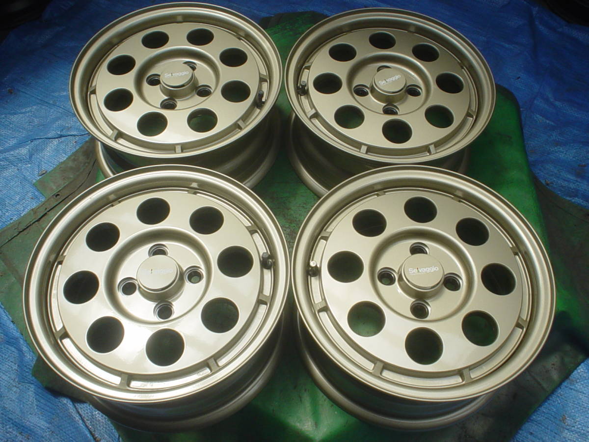 新古 14x6JJ+38pcd100 アルミホイール4本(社外品)｜売買された 