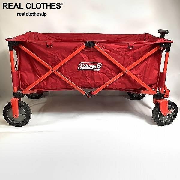 ☆Coleman/コールマン アウトドアワゴン レッド 2000021989 同梱×/D4X