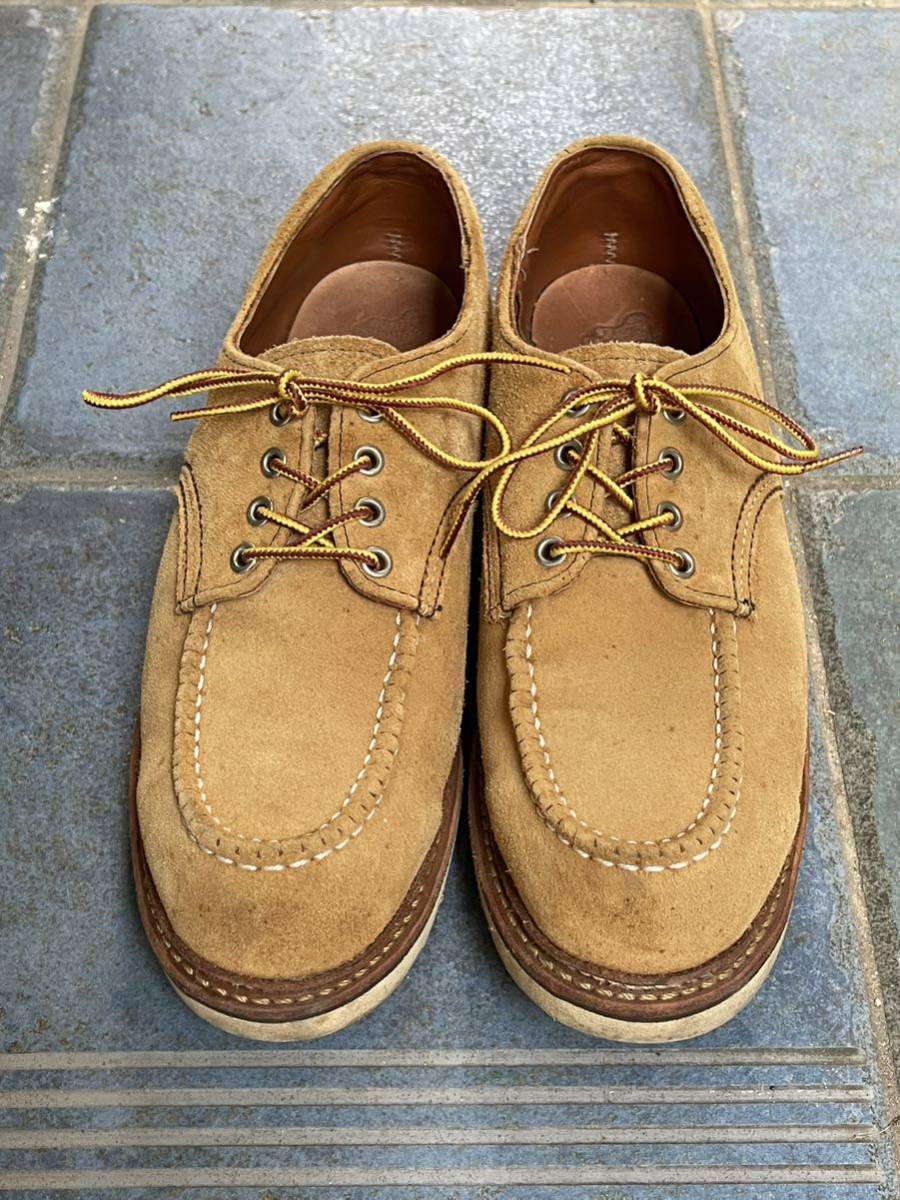 RED WING 8105 スエード US10 D オックスフォード レッドウィング 中古 